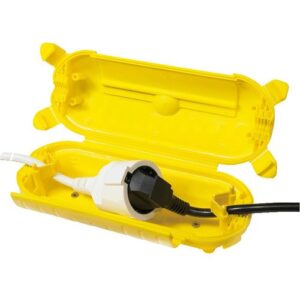 LogiLink® LPS217 Outdoor IP44 Kabelverbindungs-Schutzbox, gelb