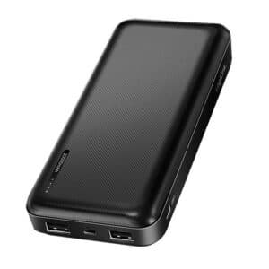 LogiLink® PA0323 Powerbank 20.000mAh, 2 x USB A, 1 x USB Typ-C - schwarz