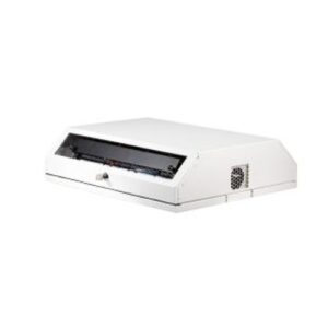 MegaS-Pro vertikales Wandgehäuse, 03HE/19" vertikal, 05HE/19" horizontal, H475xB537xT146mm, Sichttür - weiss