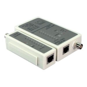 LogiLink® WZ0011 Netzwerk Tester, UTP / STP und BNC Kabel, mit Remote-Einheit und Tasche