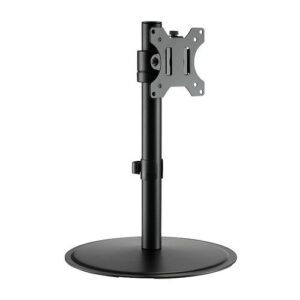 LogiLink® BP0110 Monitorständer, Stahl, Curved Screens, neigbar +/-15°, schwenkbar +/-180°, drehbar 360°, 17–32“