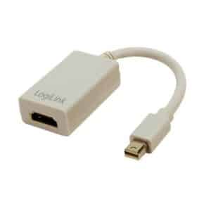 Mini DisplayPort / HDMI Adapter, MDP20 Stecker  HDMI19 Typ A Buchse - 0.10m