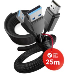 LTC Tube PRO5111, Kabelschlauch, Durchmesser 10mm, schwarz - 25m