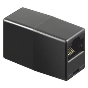 Modular Adapter UTP, Belegung 1:1, UTP, RJ45(8P8C) Buchse  RJ45(8P8C) Buchse, schwarz