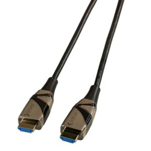 Optisches Hybrid 4K AOC HDMI™ Kabel, HDMI19 Typ A Stecker  Stecker, vergoldet, 4K@60Hz - 15m