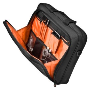 EVERKI Advance Notebook Tasche, Notebooks bis 16" (41 x 32.5 cm), schwarz-orange