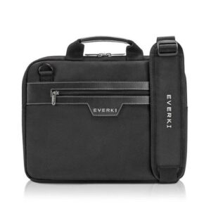 EVERKI Business Briefcase Notebook Tasche, Notebooks bis 14.1" (35.8 cm), schwarz-orange