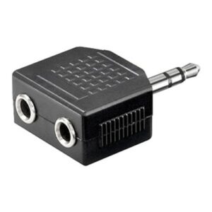 Audio/Video Adapter für Stereo/Audio, Stereo 3.5mm Stecker  2x Stereo 3.5mm Buchse