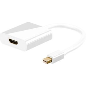 Mini DisplayPort 1.2 / HDMI 4K Adapter, 4K@30Hz, MDP20 Stecker  HDMI19 Typ A Buchse - 0.10m