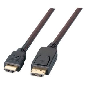 DisplayPort/HDMI Kabel, 4K@60Hz, DP20 Stecker  HDMI19 Stecker, Goldkontakte - 3m