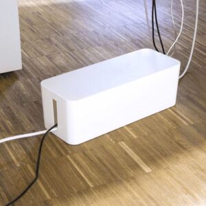 LogiLink® KAB0063 Kabelbox, 407x157x133.5mm, weiss