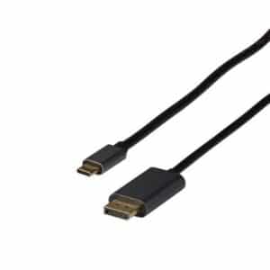 USB-C™ 3.2 DisplayPort 1.4 Adapterkabel 8k60Hz, USB-C Stecker  DP 1.2 Stecker, schwarz - 2m