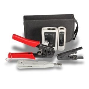 Netzwerktechnik  Installations-Set( 4 teilig), mit Tasche