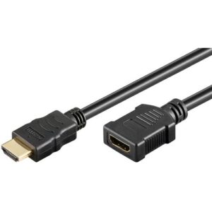 HighSpeed HDMI™ Verlängerungskabel mit Ethernet, 4K@60Hz, HDMI19 Typ A Stecker  Buchse - 2m