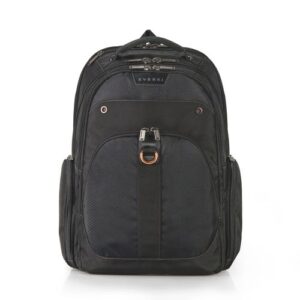 EVERKI Atlas Business Laptop Rucksack, Laptops bis 17.3", schwarz-orange